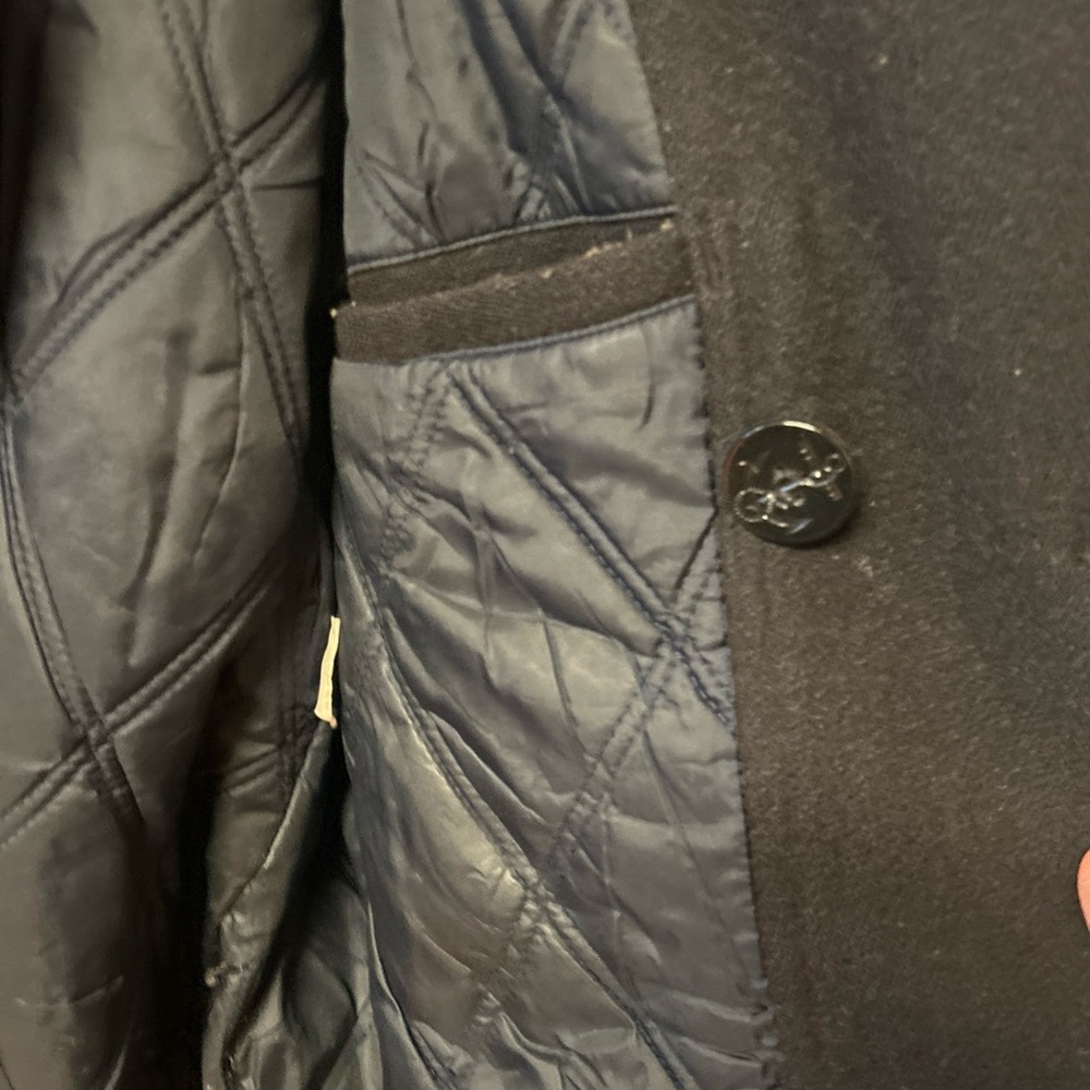 Vintage World War II wool navy jacket Aberdeen collection size XL rare With Id - Picture 7 of 10